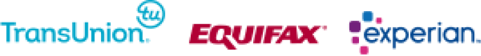 TransUnion, Equifax, and Experian